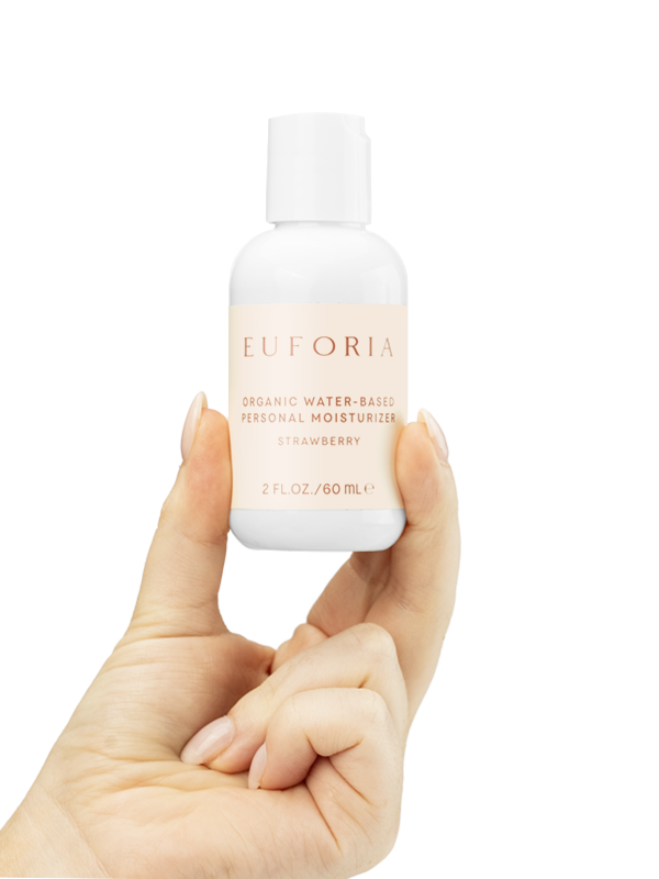 Euforia Organic Water-Based Personal Moisturizer - Strawberry