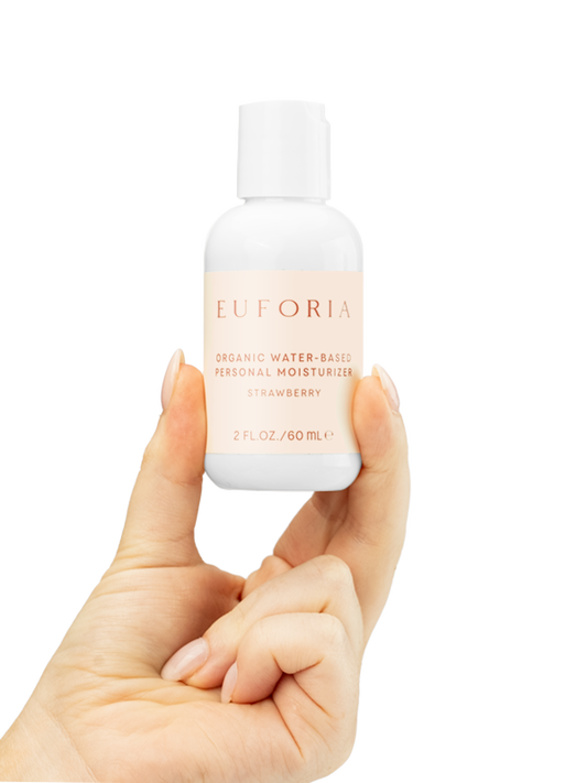 Euforia Organic Water-Based Personal Moisturizer - Strawberry
