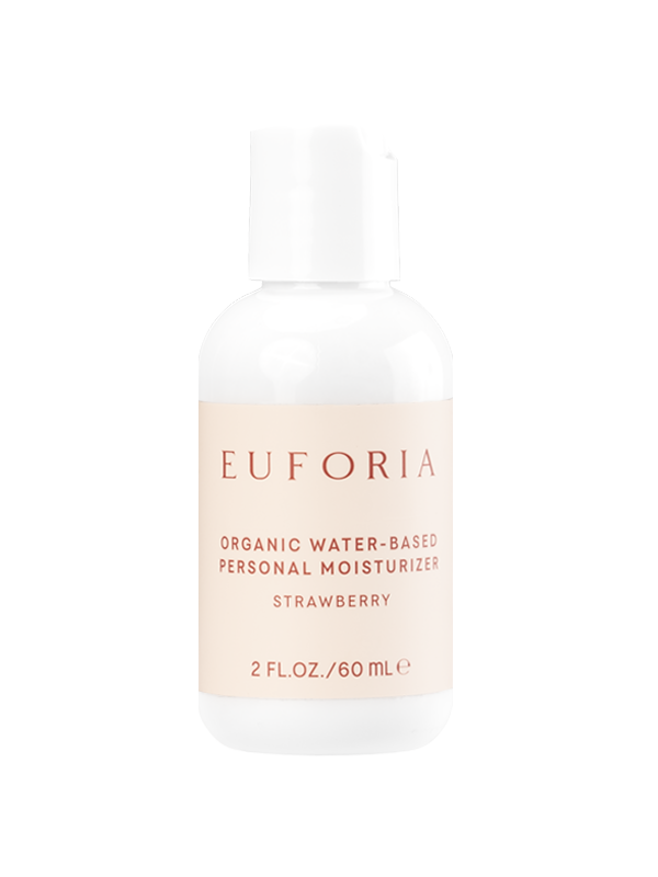 Euforia Organic Water-Based Personal Moisturizer - Strawberry